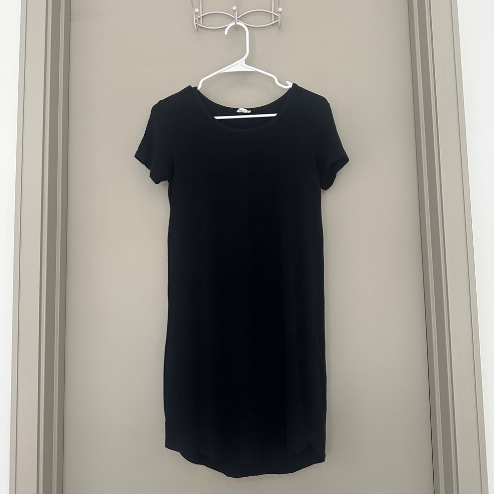 Garage Black T-Shirt Dress